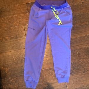 Figs jogger pants. Blueberry color. Worn once. Excellent used condition.